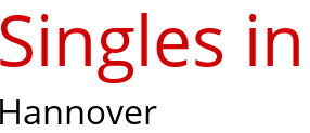 Singlebörsen kostenlos hannover